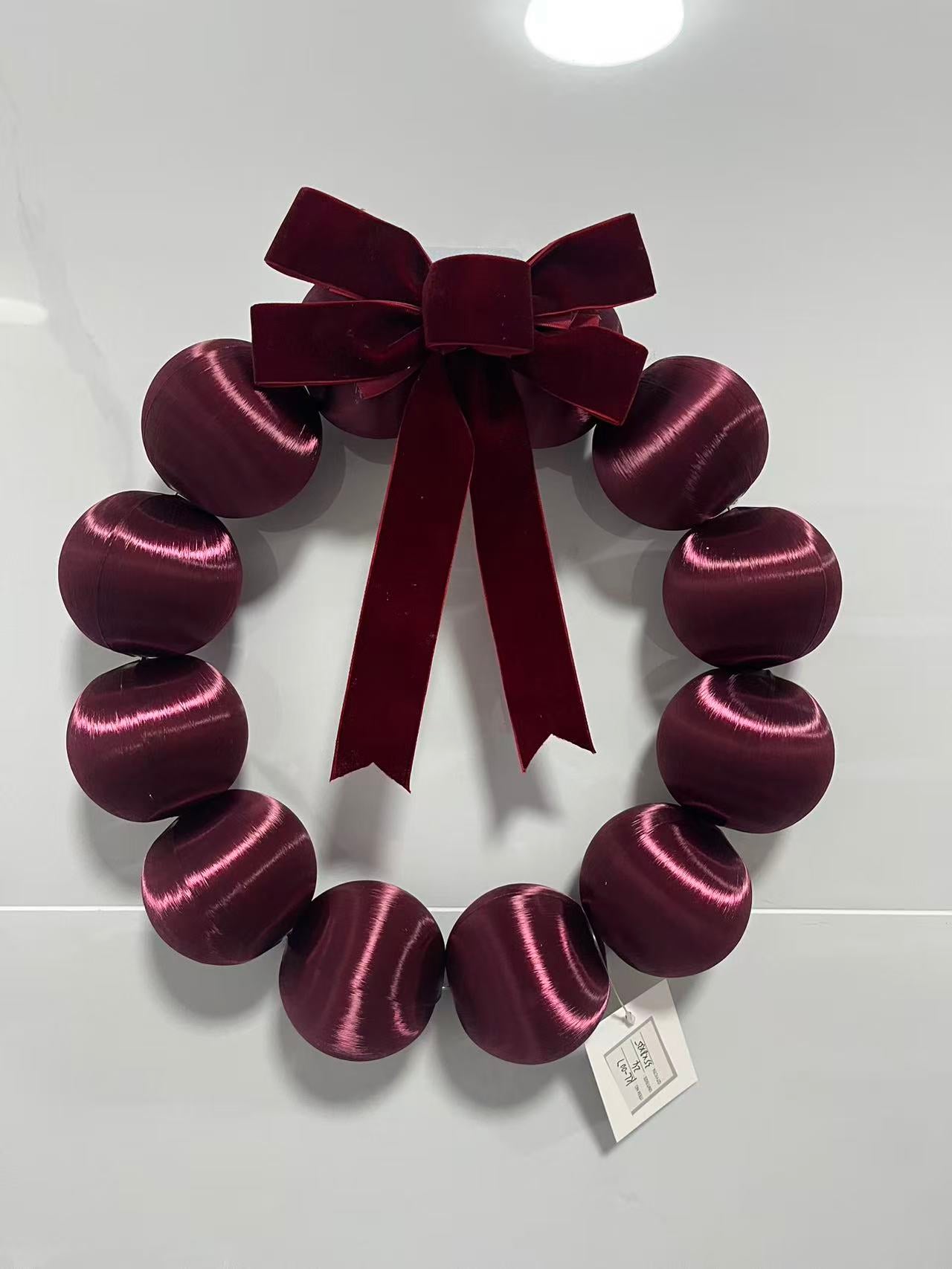 Christmas Ornament （WreathSolid Color）