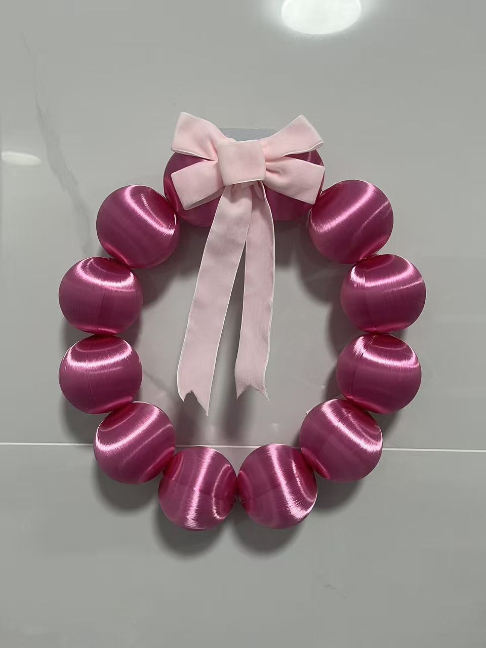 Christmas Ornament （WreathSolid Color）