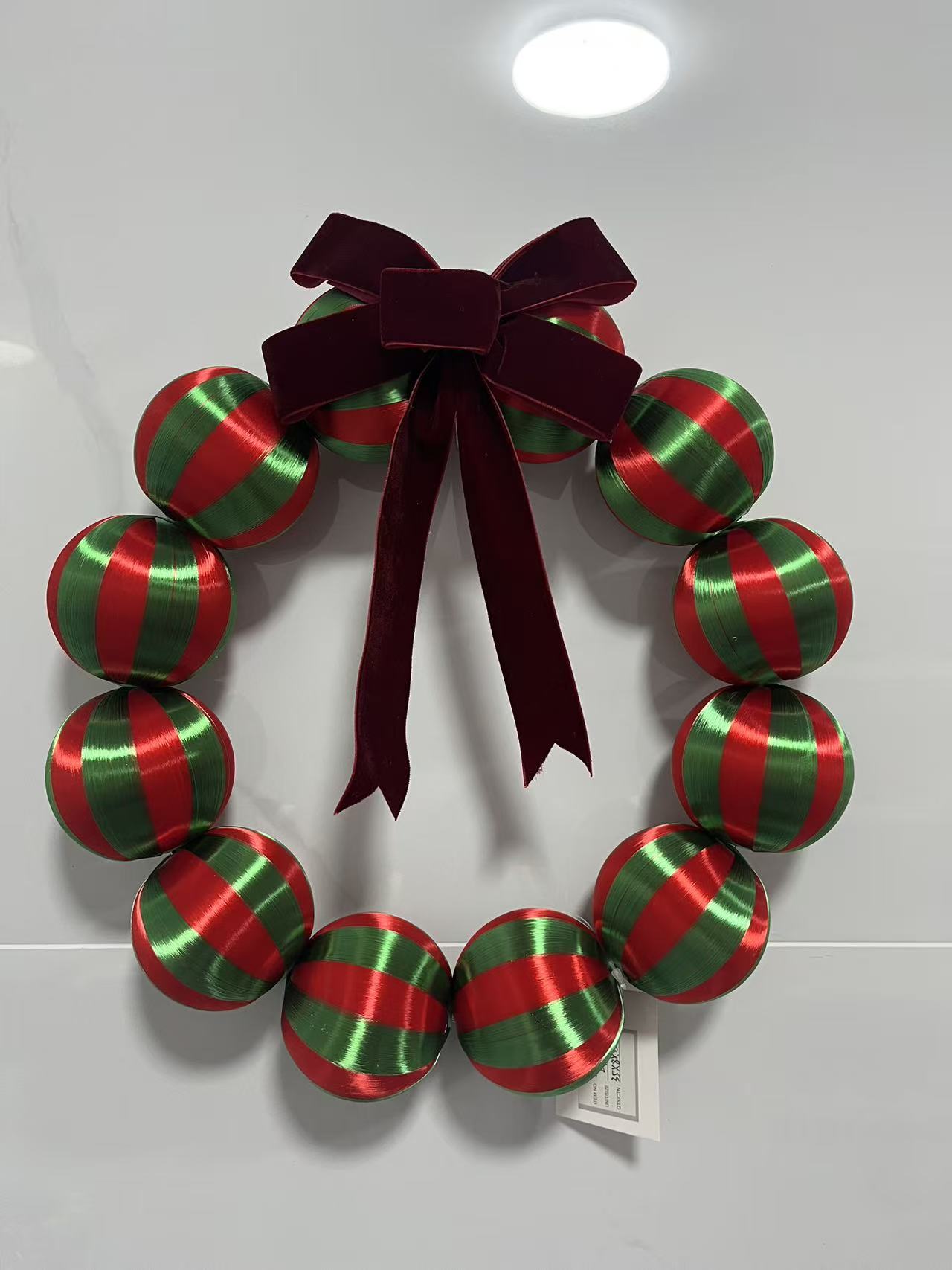 Christmas Ornament Wreath（Two-tone）