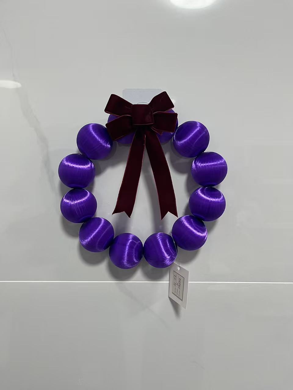 Christmas Ornament （WreathSolid Color）