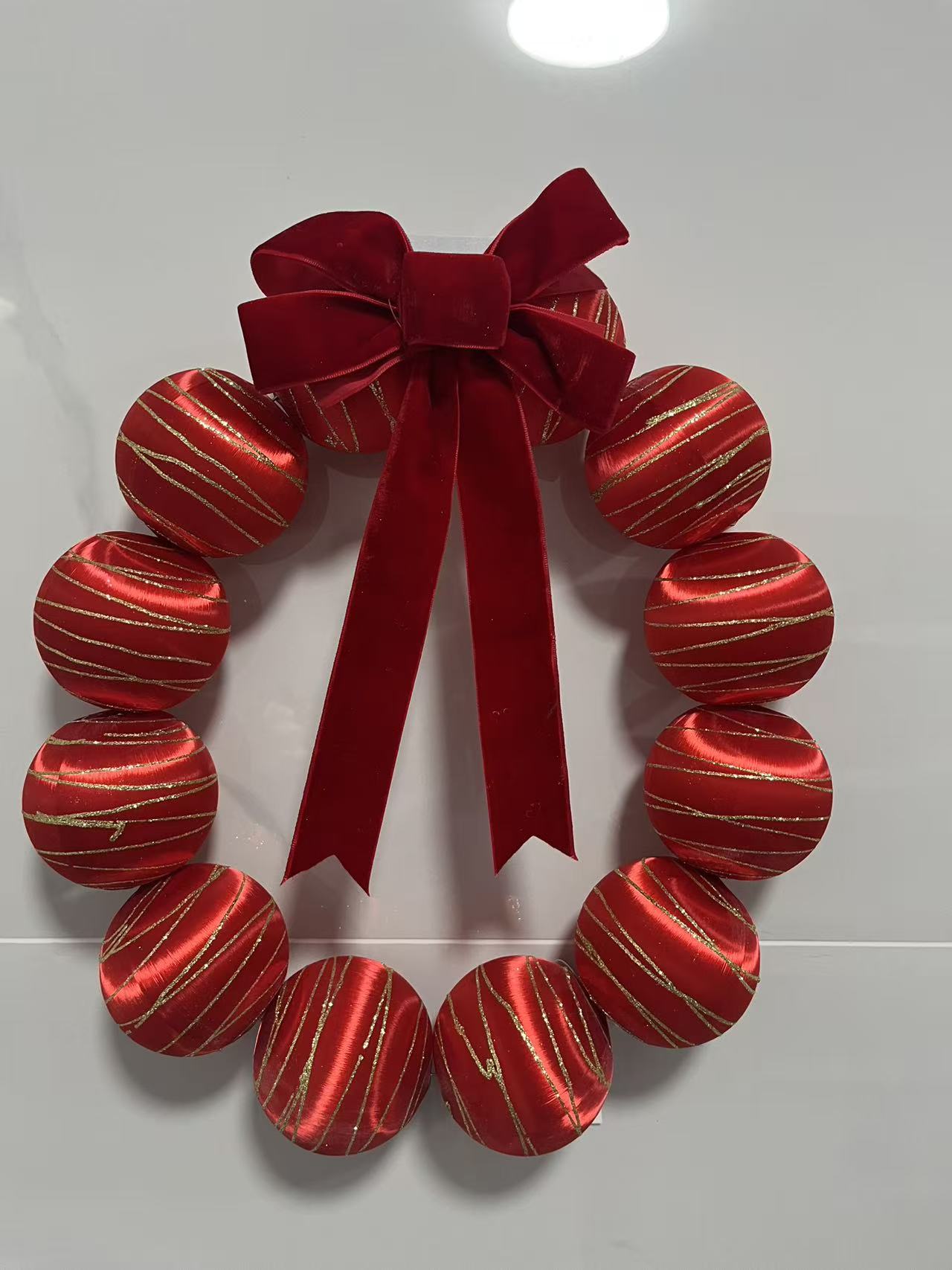 Christmas Ornament Wreath（Painted Decoration）